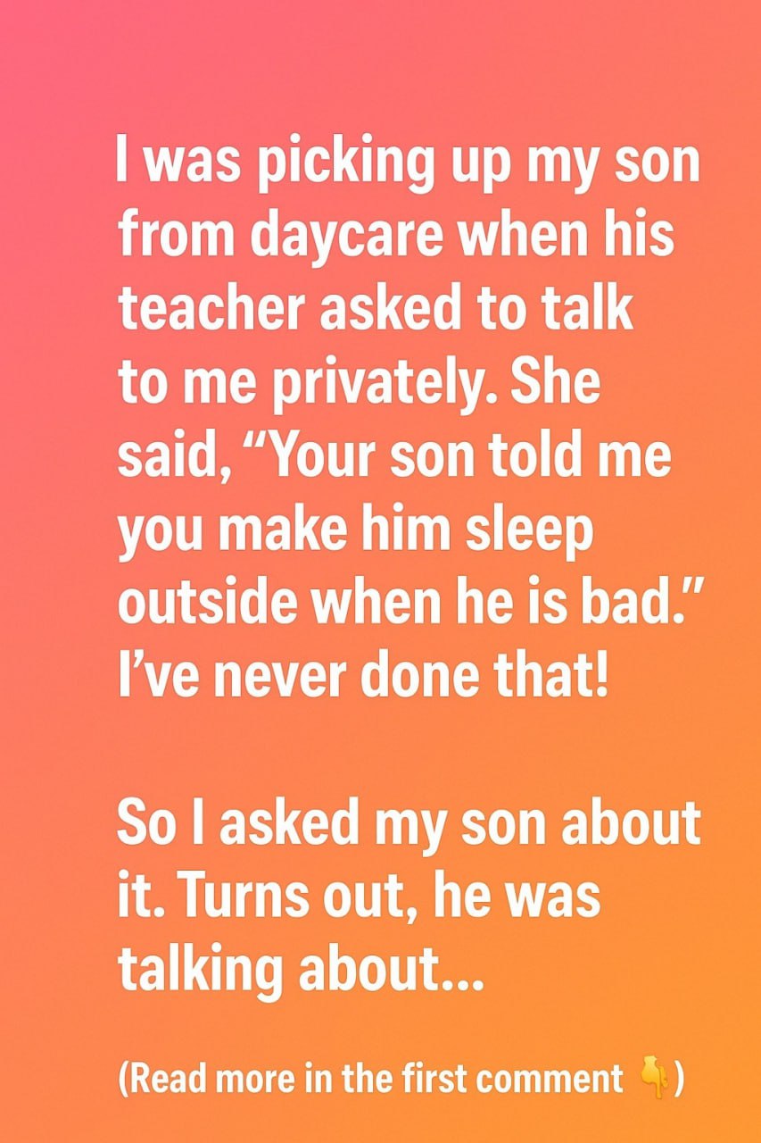 A Daycare Misunderstanding That Taught Me an Important Lesson About My Son