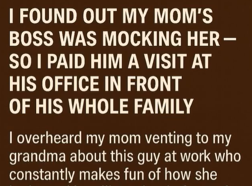 “The Day a Child Taught a Boss What Respect Really Looks Like”