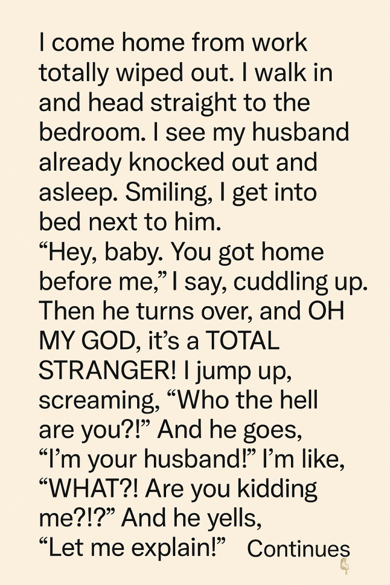 “She Married the Perfect Man—Until the Real One Walked Into Her Bedroom”