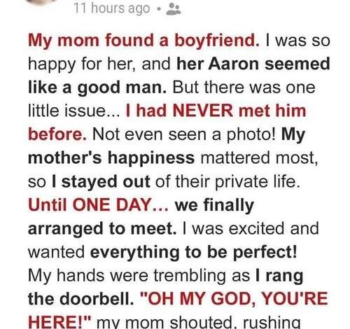 At 45, My Mom Found a New Man—But As I Learned the Truth, Everything Changed