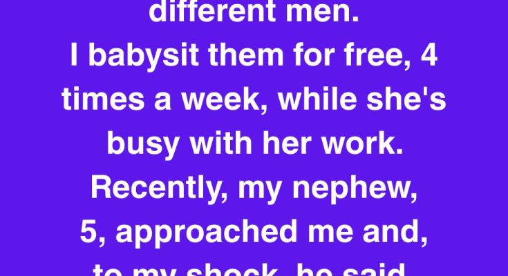 My Nephew’s Innocent Words Uncovered a Family Secret I Never Expected #5