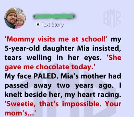 My Daughter Insisted Her Late Mother Visited Her at School – I Was Shocked to the Core When I Learned the Truth