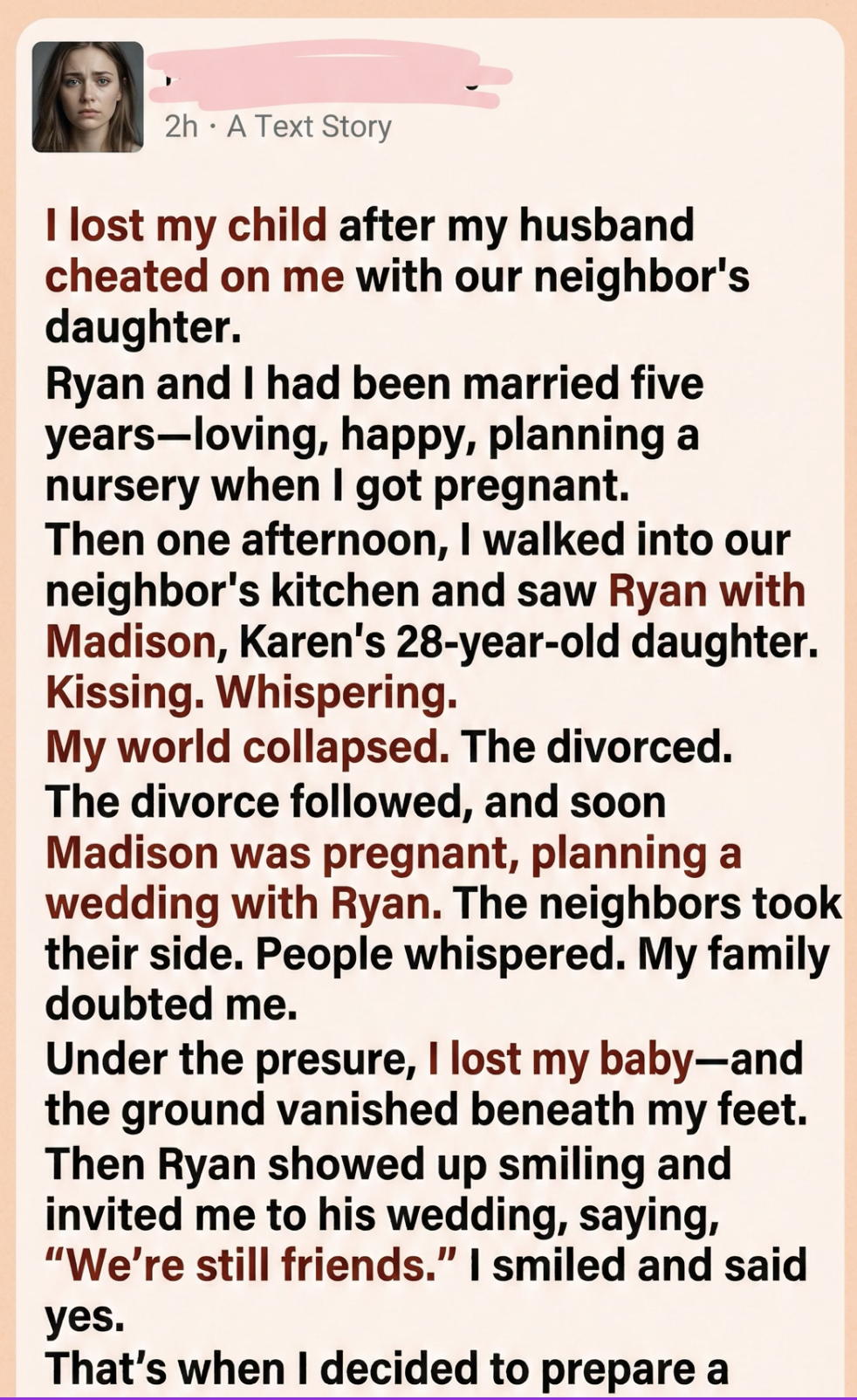 My Husband Left Me While I Was Pregnant… Then Asked Me to Watch Him Marry Another Woman