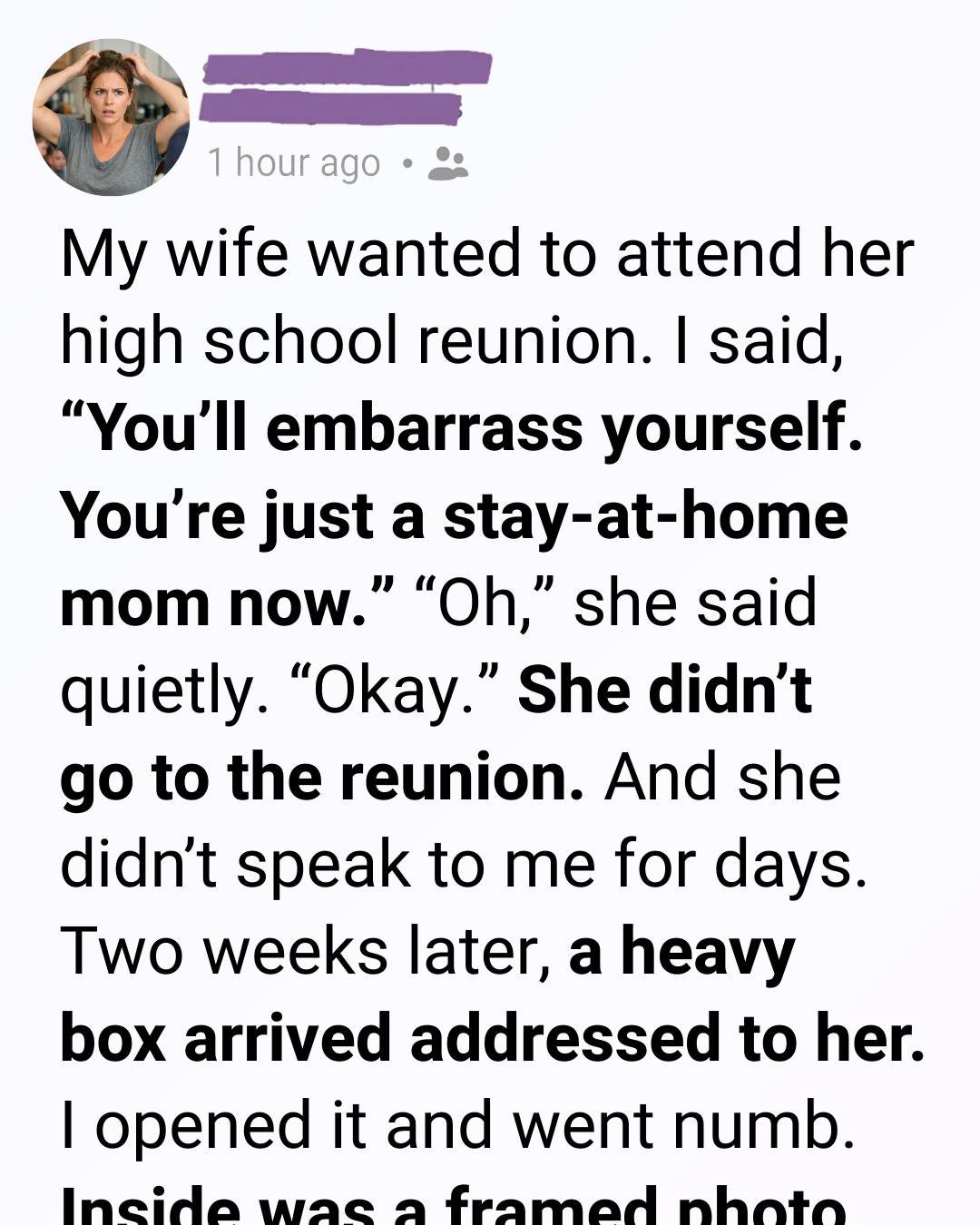 My grandmother passed away three years ago and left me her house. It wasn’t contested. It wasn’t complicated.  The deed was clear. Six months ago, my dad started dating again. He married the woman last month.  A week after the wedding, my father sat me down and said something I still haven’t forgotten:  “Congratulations on your inheritance, son—but that was my mother’s house. I’m her son, not you. It should’ve been mine.”  I didn’t argue.  A week later, he and his new wife moved in. They didn’t ask. I let it happen because I didn’t want to damage my relationship with my father.