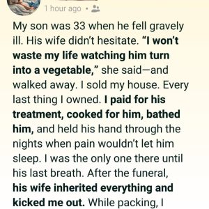 She Walked Away While My Son Was Dying — The Secret He Left Changed Everything