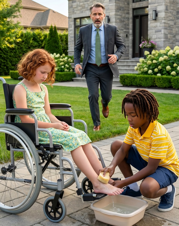 Homeless Boy Helps Billionaire’s Daughter Walk Again—Then Uncovers a Family Secret
