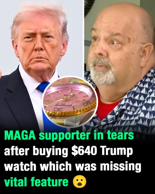 MAGA Supporter Shocked After $640 Trump Watch Arrives Missing the ‘T’