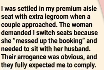 “You are in my seat,” the young woman said. She did not even look at me when she said it. She was busy slidi